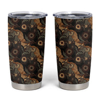 Batik Pedalaman Semen Lereng Style Tumbler Cup Indonesian Traditional Pattern