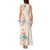 Beige Hawaii Lei Seashells Starfish Tank Maxi Dress Sandy Sylized - Polynesian Pride