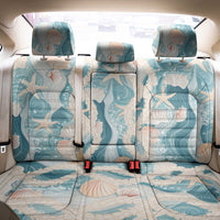 Hawaii Lei Seashells Starfish Back Car Seat Cover Fresh Summer Vibe - Polynesian Pride