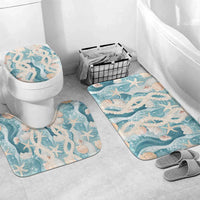 Hawaii Lei Seashells Starfish Bathroom Set Fresh Summer Vibe - Polynesian Pride