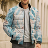 Hawaii Lei Seashells Starfish Bomber Puffer Jacket Fresh Summer Vibe LT01 - Polynesian Pride