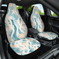 Hawaii Lei Seashells Starfish Car Seat Cover Fresh Summer Vibe - Polynesian Pride