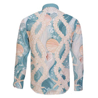 Hawaii Lei Seashells Starfish Family Matching Off Shoulder Maxi Dress and Hawaiian Shirt Fresh Summer Vibe LT01 - Polynesian Pride