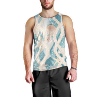 Hawaii Lei Seashells Starfish Men Tank Top Fresh Summer Vibe LT01 - Polynesian Pride