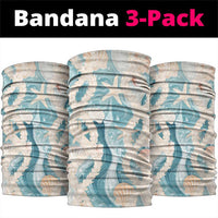 Hawaii Lei Seashells Starfish Neck Gaiter Fresh Summer Vibe - Polynesian Pride