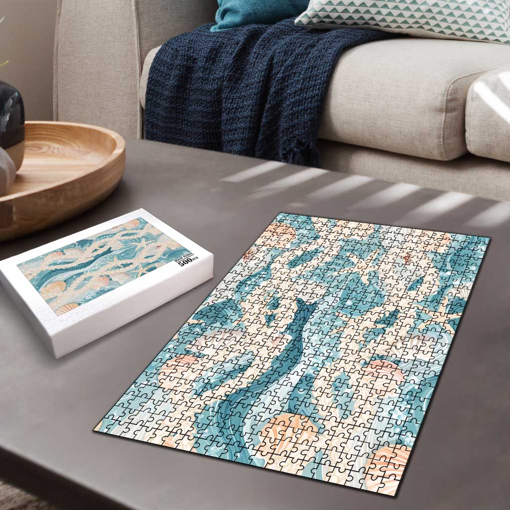 Hawaii Lei Seashells Starfish Puzzle Fresh Summer Vibe LT01 - Polynesian Pride