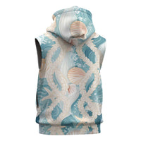 Hawaii Lei Seashells Starfish Sleeveless Hoodie Fresh Summer Vibe LT01 - Polynesian Pride
