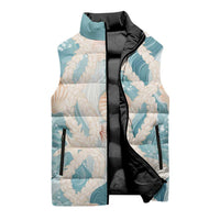 Hawaii Lei Seashells Starfish Sleeveless Puffer Jacket Fresh Summer Vibe LT01 - Polynesian Pride