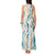 Hawaii Lei Seashells Starfish Tank Maxi Dress Fresh Summer Vibe - Polynesian Pride