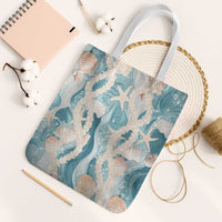 Hawaii Lei Seashells Starfish Tote Bag Fresh Summer Vibe - Polynesian Pride
