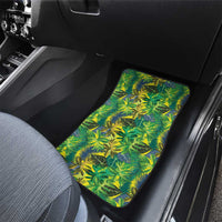 Hawaii Summer Tropical Leaves Car Mats - Polynesian Pride