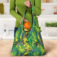Hawaii Summer Tropical Leaves Grocery Bag LT01 - Polynesian Pride