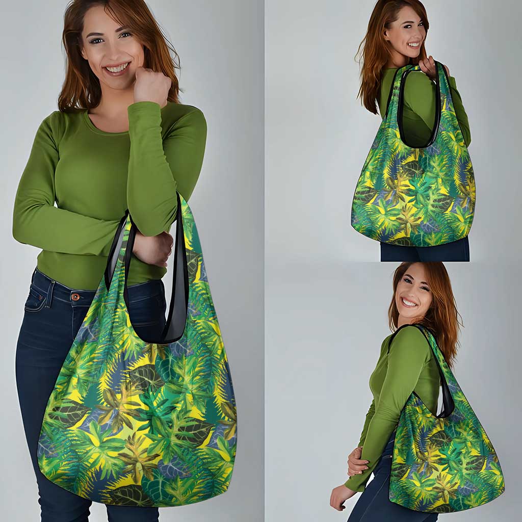 Hawaii Summer Tropical Leaves Grocery Bag LT01 - Polynesian Pride