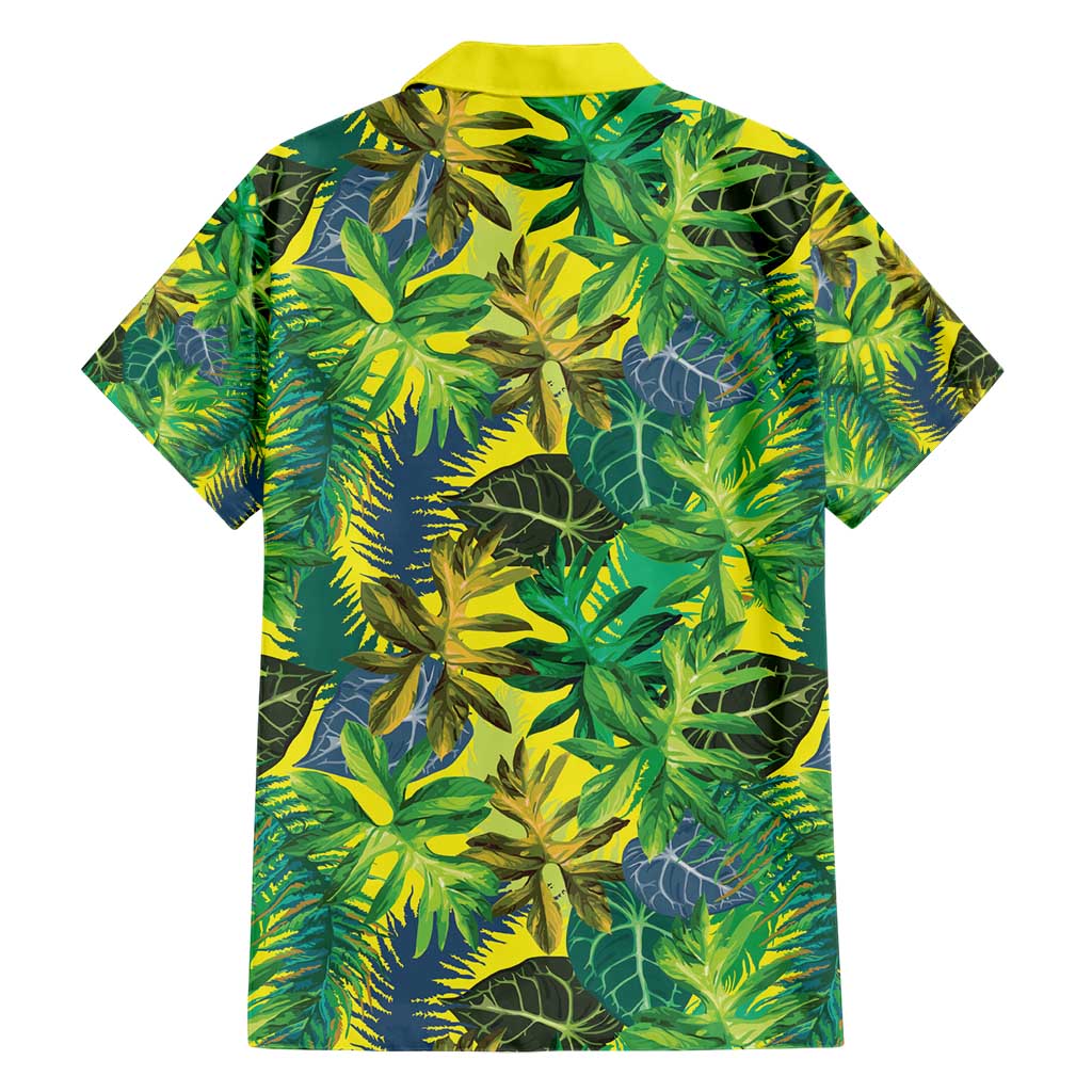 Hawaii Summer Tropical Leaves Hawaiian Shirt - Polynesian Pride