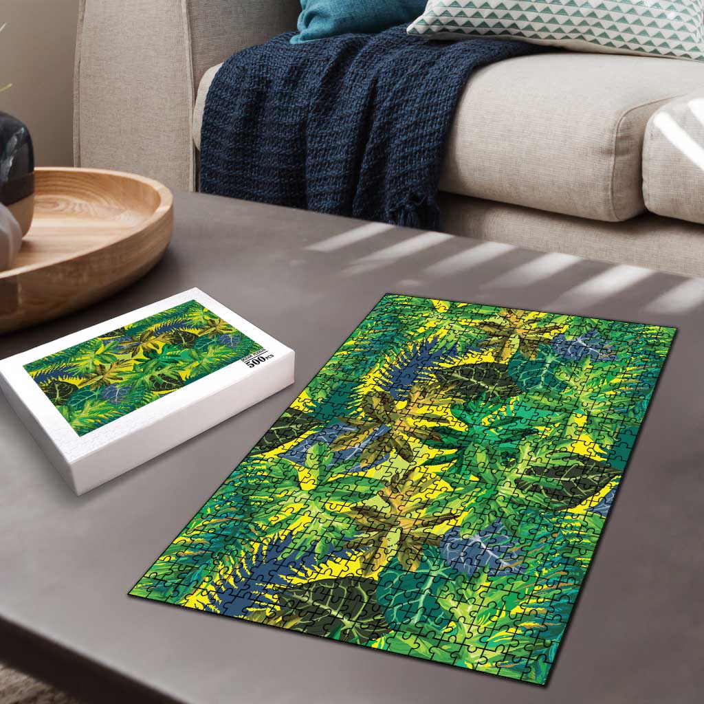 Hawaii Summer Tropical Leaves Puzzle - Polynesian Pride