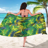 Hawaii Summer Tropical Leaves Sarong - Polynesian Pride