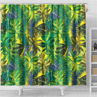 Hawaii Summer Tropical Leaves Shower Curtain - Polynesian Pride