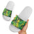 Hawaii Summer Tropical Leaves Slide Sandals - Polynesian Pride