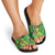 Hawaii Summer Tropical Leaves Slide Sandals - Polynesian Pride
