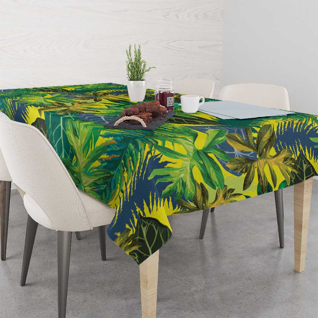 Hawaii Summer Tropical Leaves Tablecloth LT01 - Polynesian Pride