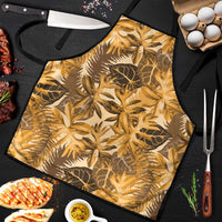 Hawaii Gold Tropical Leaves Apron - Polynesian Pride