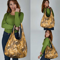 Hawaii Gold Tropical Leaves Grocery Bag LT01 - Polynesian Pride