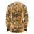 Hawaii Gold Tropical Leaves Long Sleeve Shirt - Polynesian Pride