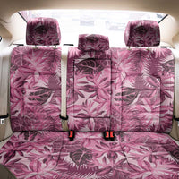 Hawaii Pink Tropical Leaves Back Car Seat Cover - Polynesian Pride