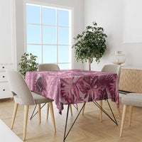Hawaii Pink Tropical Leaves Tablecloth LT01 - Polynesian Pride