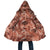 Hawaii Red Brown Tropical Leaves Cloak - Polynesian Pride