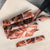 Hawaii Red Brown Tropical Leaves Umbrella - Polynesian Pride