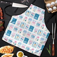 Hawaii Coastal Summer Postcard Apron LT01 Multicolor - Polynesian Pride