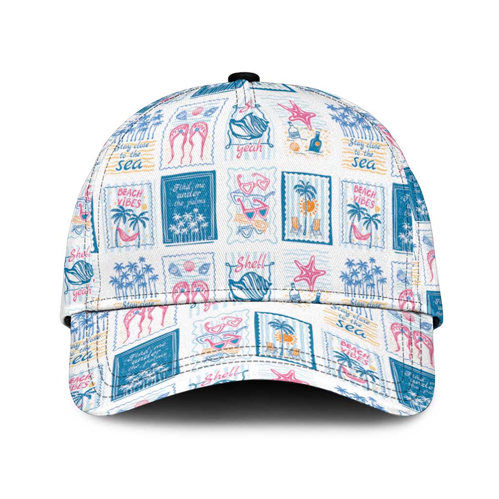 Hawaii Coastal Summer Postcard Classic Cap LT01 Universal Fit Multicolor - Polynesian Pride