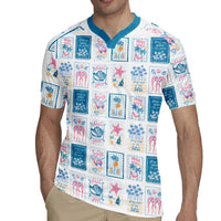 Hawaii Coastal Summer Postcard Rugby Jersey LT01 - Polynesian Pride