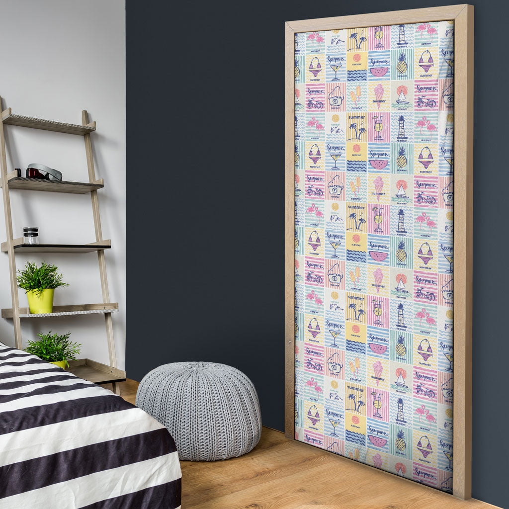 Aloha Summer Posters Grunge Textures Door Cover LT01 - Polynesian Pride