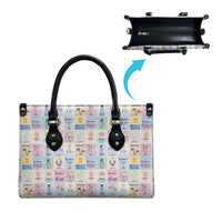 Aloha Summer Posters Grunge Textures Leather Bag LT01 - Polynesian Pride