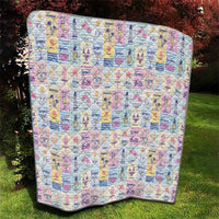 Aloha Summer Posters Grunge Textures Quilt