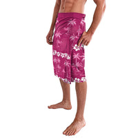 Pink Hawaii Palm Tree Hibiscus Lavalava Fantasy Summer Vibe
