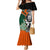 New Zealand and Ireland Rugby Mermaid Dress Silver Fern With Shamrock 2023 World Cup LT01 Women Art - Polynesian Pride