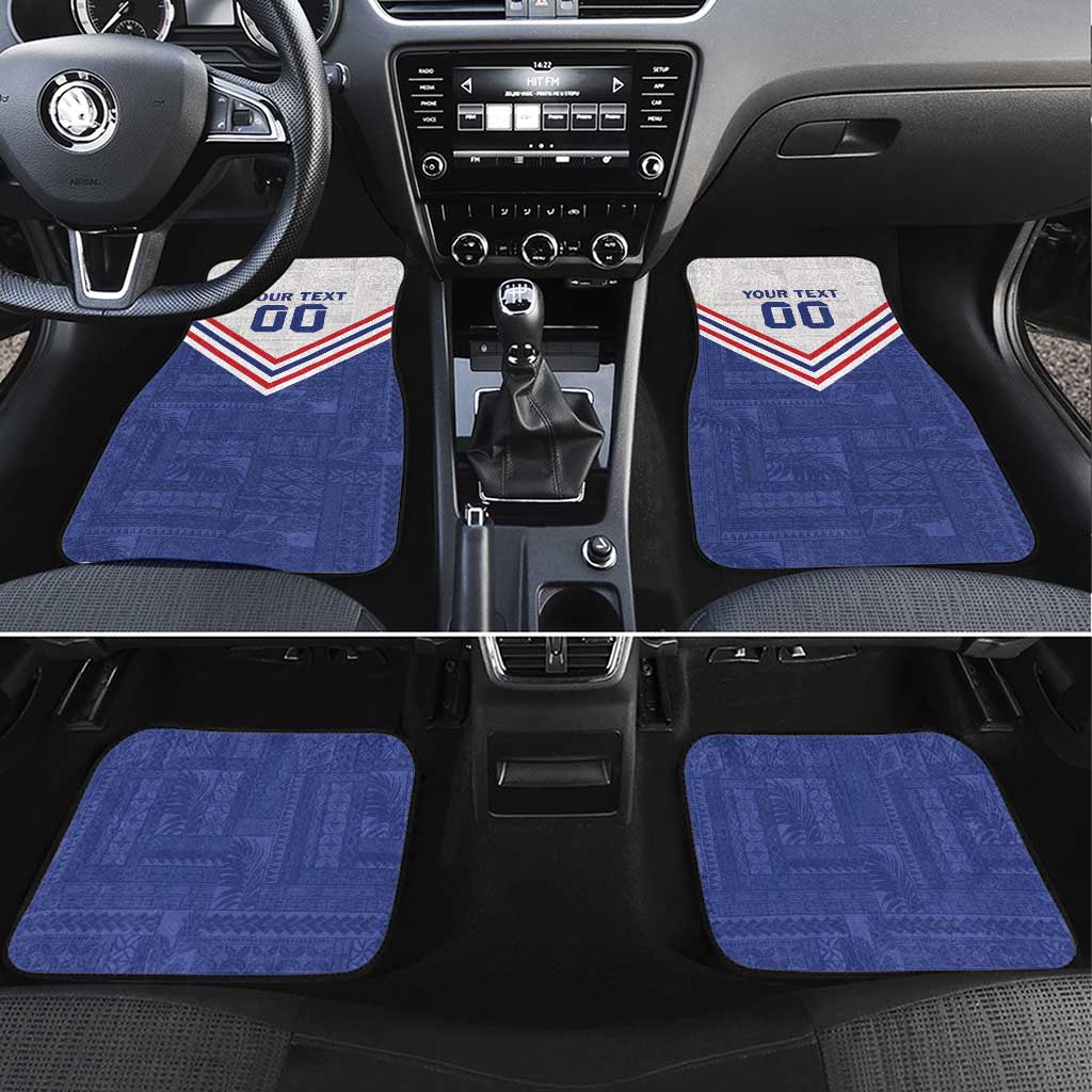 Custom Toa Samoa Rugby Car Mats 1992-1993 Special Edition - Polynesian Pride