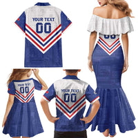 Custom Toa Samoa Rugby Family Matching Mermaid Dress and Hawaiian Shirt 1992-1993 Special Edition - Polynesian Pride