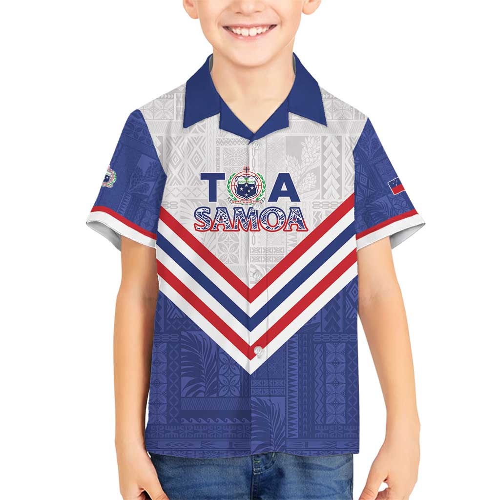 Custom Toa Samoa Rugby Family Matching Tank Maxi Dress and Hawaiian Shirt 1992-1993 Special Edition - Polynesian Pride