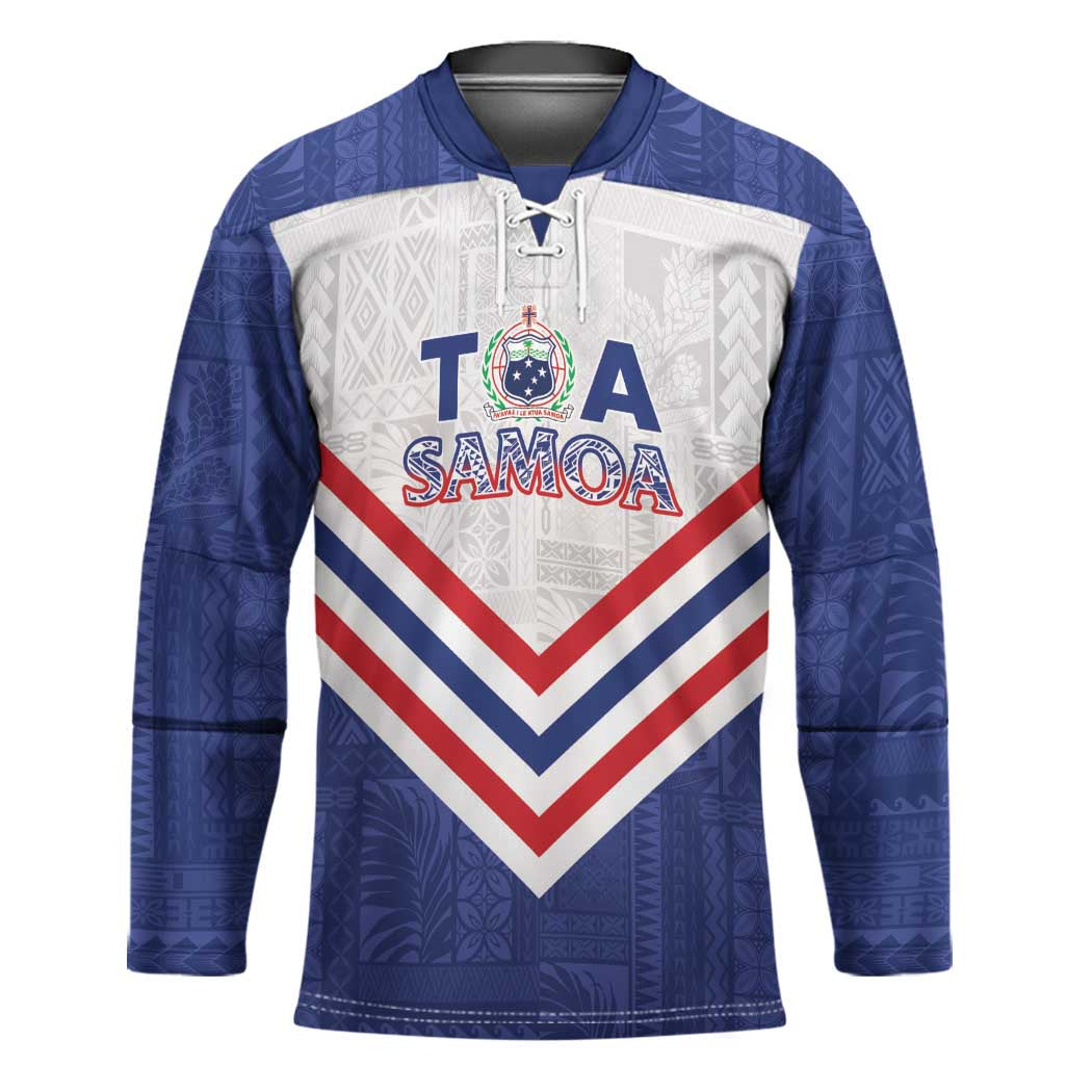 Custom Toa Samoa Rugby Hockey Jersey 1992-1993 Special Edition - Polynesian Pride