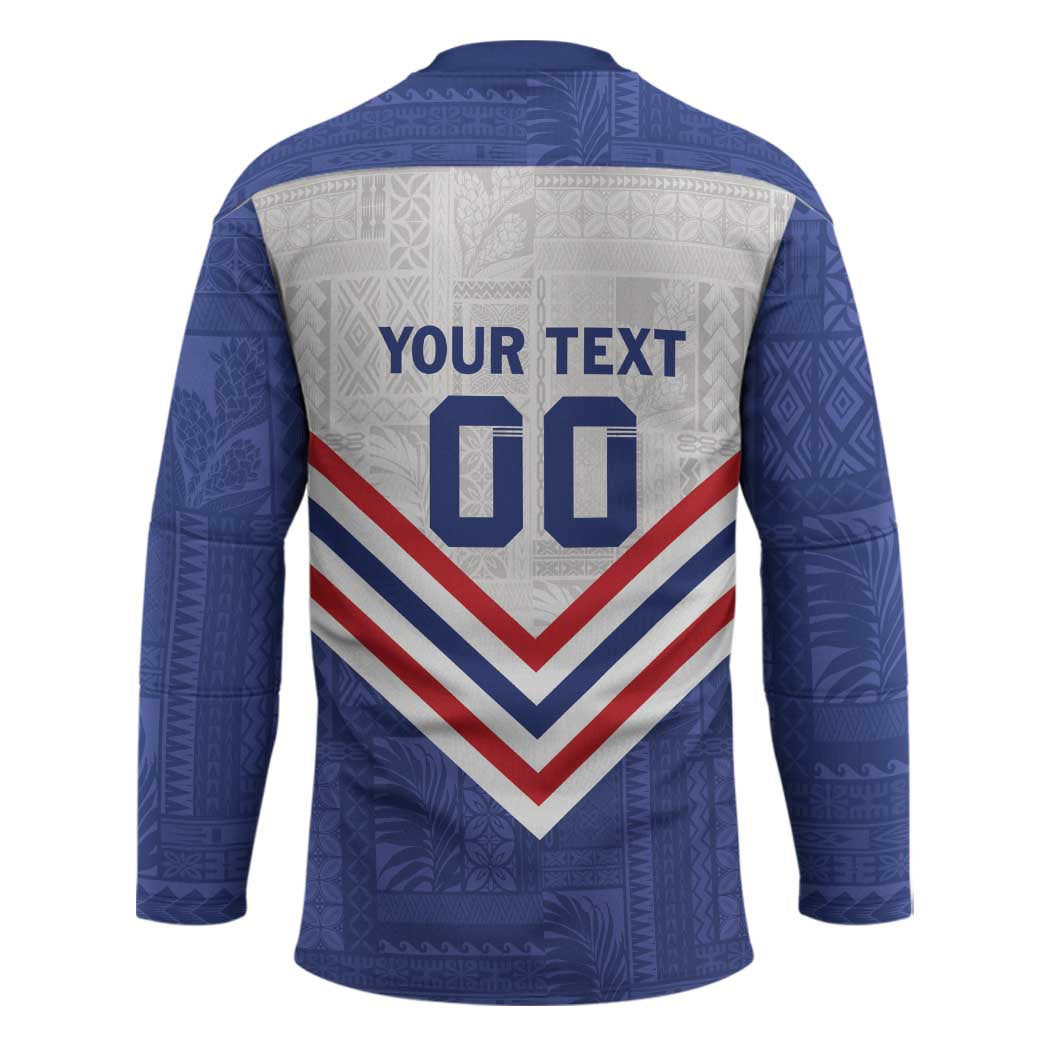 Custom Toa Samoa Rugby Hockey Jersey 1992-1993 Special Edition - Polynesian Pride
