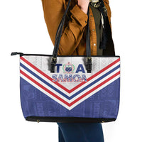 Toa Samoa Rugby Leather Tote Bag 1992-1993 Special Edition - Polynesian Pride