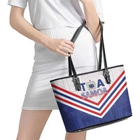 Toa Samoa Rugby Leather Tote Bag 1992-1993 Special Edition - Polynesian Pride