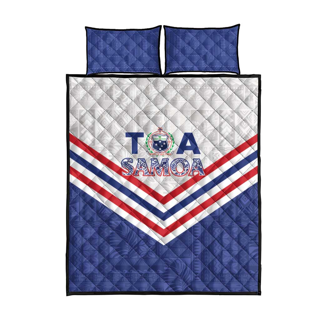 Toa Samoa Rugby Quilt Bed Set 1992-1993 Special Edition - Polynesian Pride