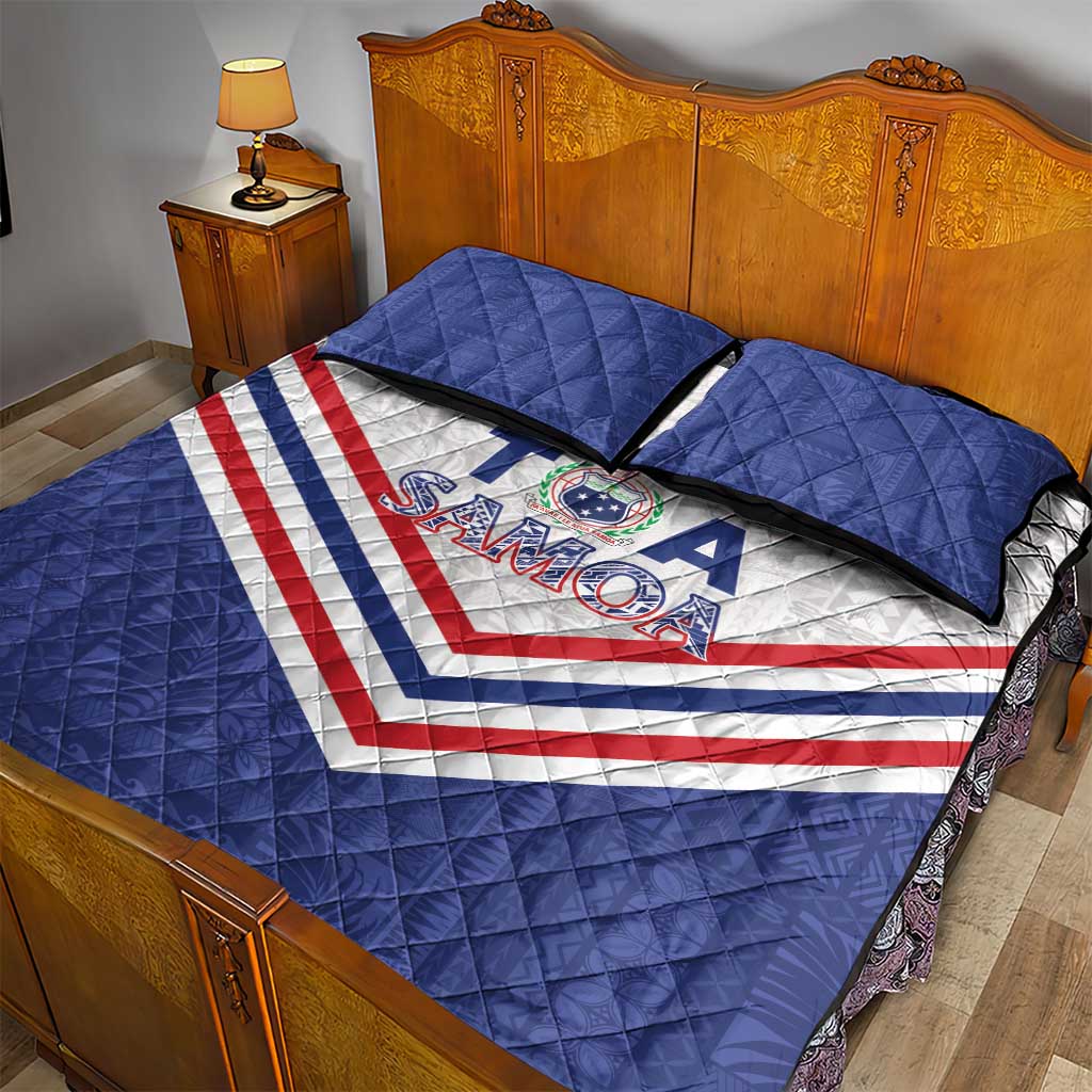 Toa Samoa Rugby Quilt Bed Set 1992-1993 Special Edition - Polynesian Pride
