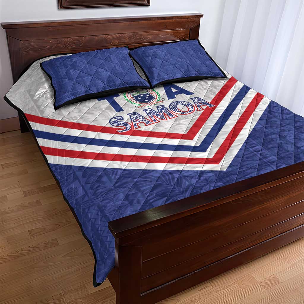 Toa Samoa Rugby Quilt Bed Set 1992-1993 Special Edition - Polynesian Pride