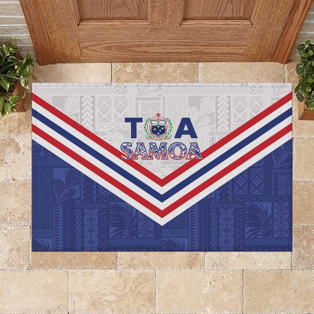 Toa Samoa Rugby Rubber Doormat 1992-1993 Special Edition - Polynesian Pride